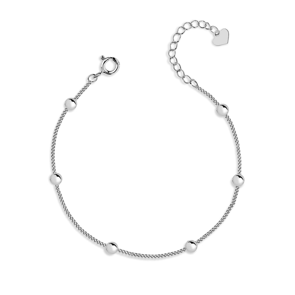 Silver bracelet with balls - #jewelry for women# - Starry Silver